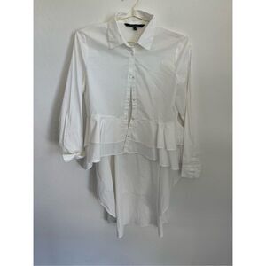 WALTER BAKER High/Low Button Up Shirt Size Small